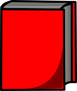 What a book might look like if you were a cartoon.  A boring cartoon.